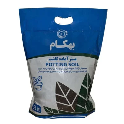 خاک آماده کاشت بهکام 5 لیتری خاک آماده کاشت بهکام 5 لیتری